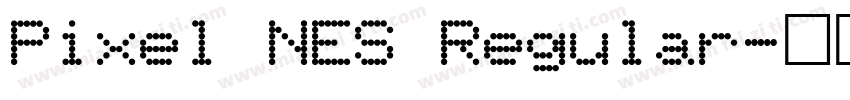 Pixel NES Regular字体转换